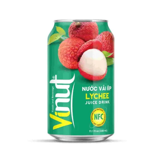 Lychee Juice Drink - VINUT - 330 ml/ Ličī sulas dzēriens - VINUT - 330 ml - Oishii Asian Mart
