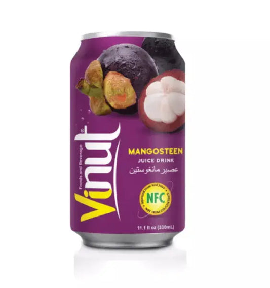 Mangosteen Juice Drink - VINUT - 330 ml/ Mangostāna sulas dzēriens - VINUTS - 330 ml - Oishii Asian Mart