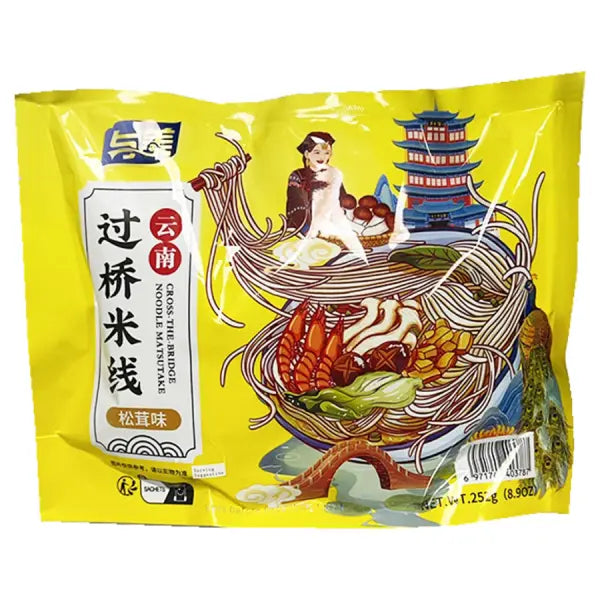 YUMEI Cross-the-Bridge Noodle Matsutake/ YUMEI Cross-the-Bridge nūdeles Matsutake - Oishii Asian Mart