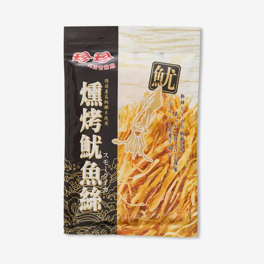 JJ Prepared Shredded Squid Smoked/ JJ sagatavoti sasmalcināti kalmāri kūpināti - Oishii Asian Mart