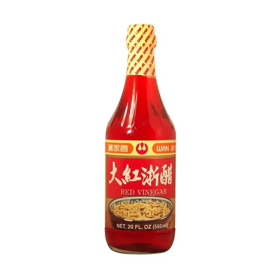WJS Red Vinegar 595ml/ WJS sarkanā etiķa 595ml - Oishii Asian Mart