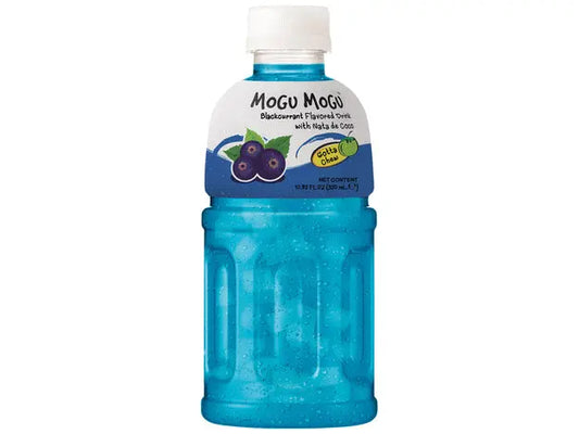 Mogu Mogu Blackcurrant 320ml/ Mogu Mogu Upenes 320ml - Oishii Asian Mart
