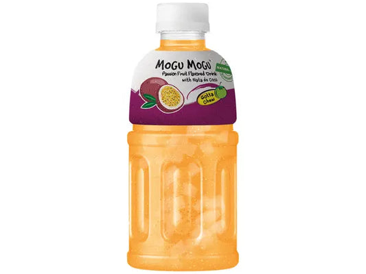 Mogu Mogu Passion Fruit 320ml/ Mogu Mogu Marakuja auglis 320ml - Oishii Asian Mart