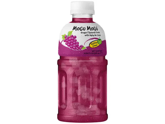 Mogu Mogu Grape 320ml/ Mogu Mogu Vīnoga 320ml - Oishii Asian Mart
