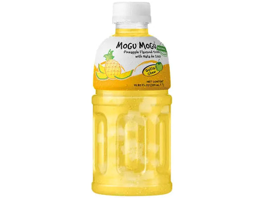 Mogu Mogu Pineapple 320ml/ Mogu Mogu Ananāsu 320ml - Oishii Asian Mart