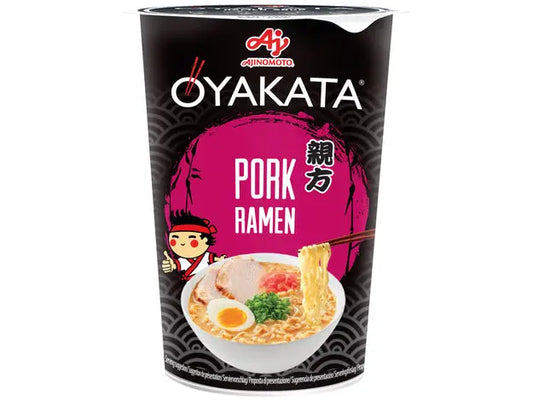 Pork Ramen OYAKATA Cup 62g/ Cūkgaļas Ramen OYAKATA kauss 62g - Oishii Asian Mart