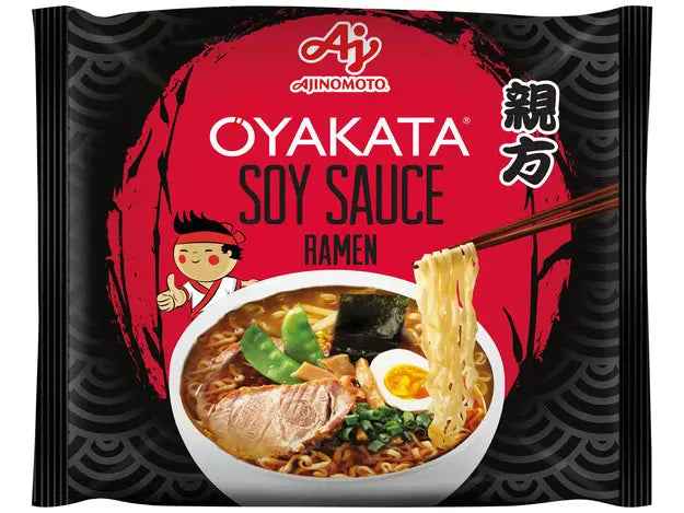 Soy Sauce Noodle OYAKATA 83g/ Sojas mērce Nūdeles OYAKATA 83g