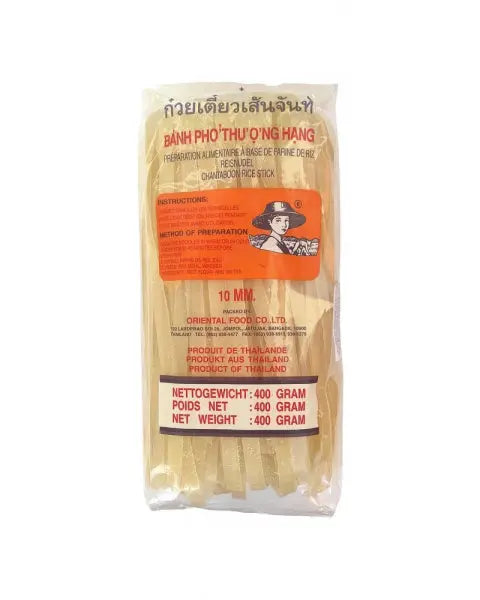 Farmer Pad Thai Noodle 10mm 400G/ Farmer Pad Thai nūdeles 10mm 400G - Oishii Asian Mart