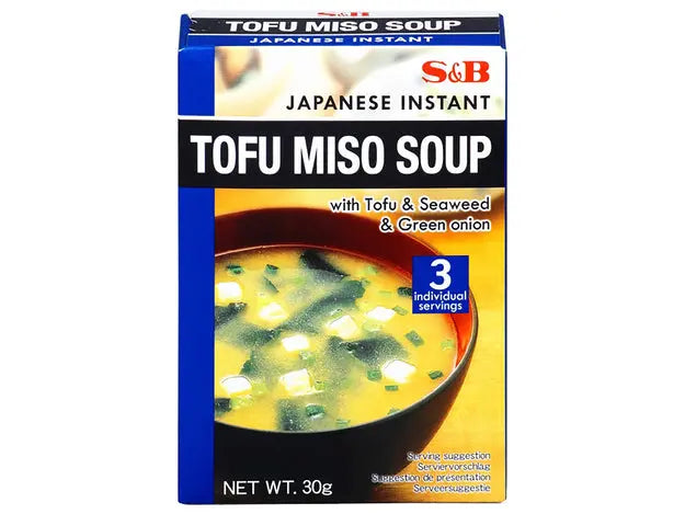 Instant Miso soup with tofu (powder) 30g/ Ātrā Miso zupa ar tofu (pulveris) 30g - Oishii Asian Mart