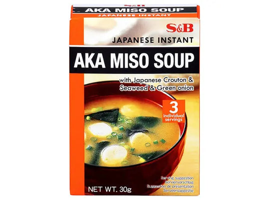 Instant Aka Miso soup (powder)/ Ātrā Aka Miso zupa (pulveris) - Oishii Asian Mart
