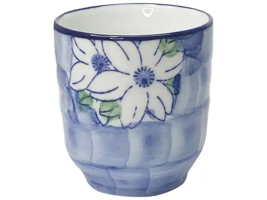 Japanese Ceramic Cup Blue Golden Turtle/ Japāņu keramikas krūze zilā Golden Turtle - Oishii Asian Mart