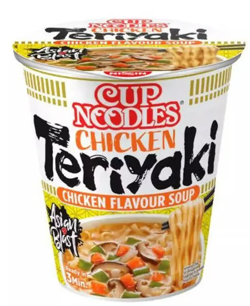 CUP NOODLES Chicken Teriyaki Soup/ CUP NOODLES Vistas Teriyaki Buljons - Oishii Asian Mart