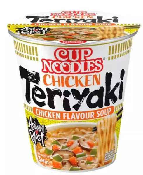 CUP NOODLES Chicken Teriyaki Soup/ CUP NOODLES Vistas Teriyaki Buljons