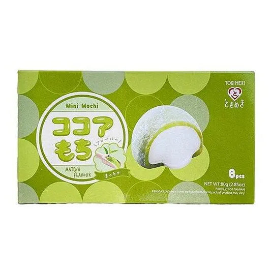 TOKIMEKI Mini Matcha Mochi 80g/ TOKIMEKI Mini Mača Moči 80g - Oishii Asian Mart