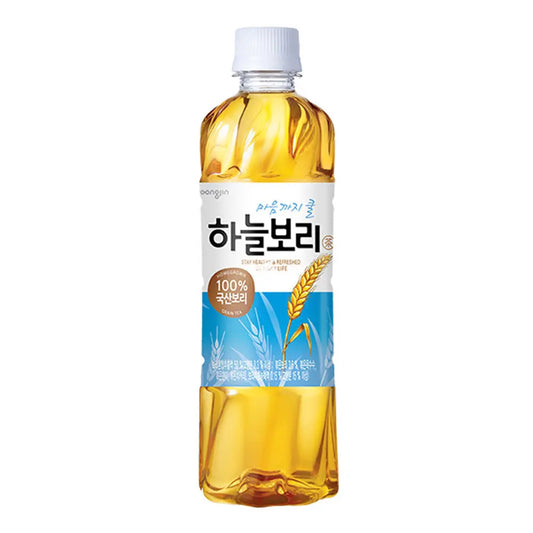 WOONG JIN Barley Tea 500ml /	WOONG JIN miežu tēja 500ml - Oishii Asian Mart
