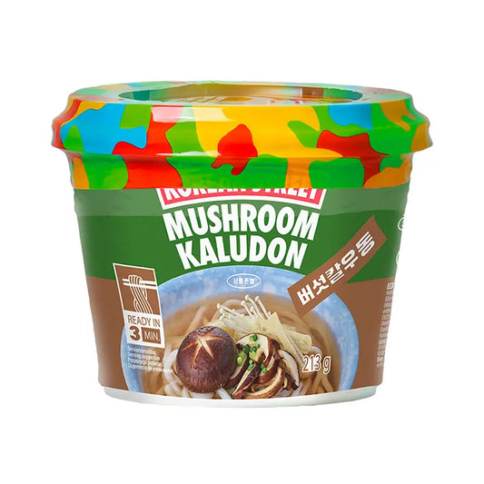 KOREAN STREET Mushroom Kaludon/ Korean Street Sēņu Kaludon - Oishii Asian Mart