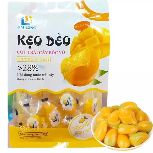 DAI LONG Mango Gummy Candy/ DAI LONG Mango Gumija Sūklis - Oishii Asian Mart