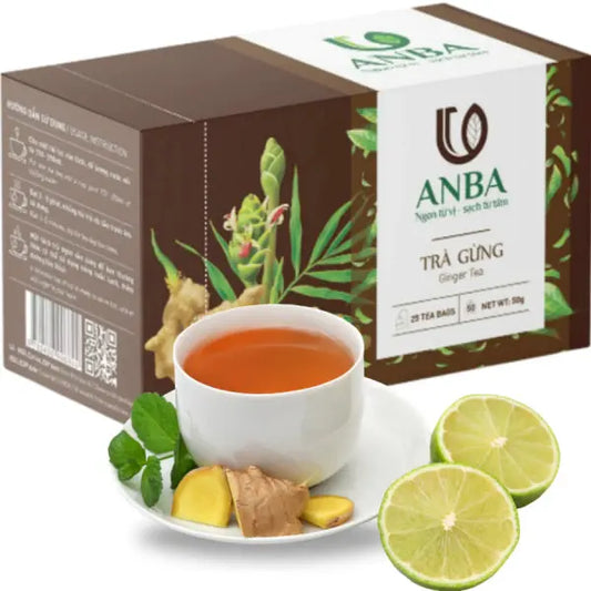 ANBA Ginger Tea/ ANBA ingvera tēja - Oishii Asian Mart