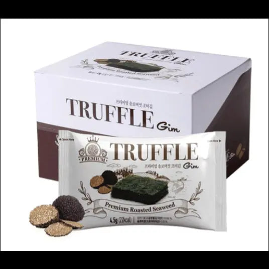 Black Truffle Premium Roasted Seaweed - Oishii Asian Mart