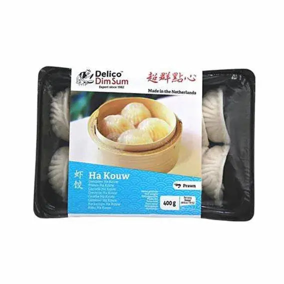 DELICO DIMSUM Ha Kouw Prawn Filling 400g/ DELICO DIMSUM Ha Kow garneles pildījums 400g DELICO
