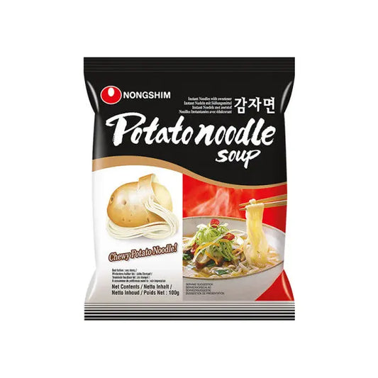Nongshim Potato Noodle Soup 100g/ Nongshim kartupeļu nūdeļu zupa 100g - Oishii Asian Mart