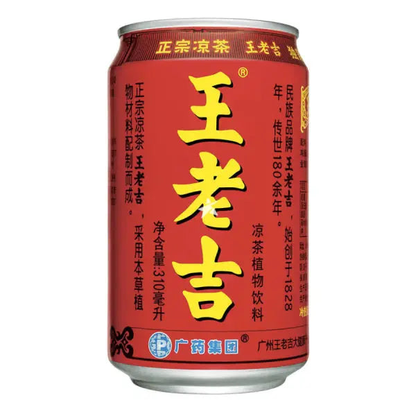 Wang Lao Ji Herbal Tea 310ml/ Wang Lao Ji zāļu tēja 310 ml - Oishii Asian Mart
