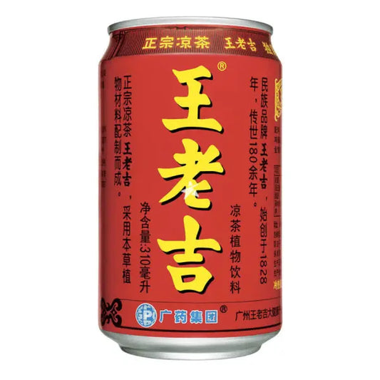 Wang Lao Ji Herbal Tea 310ml/ Wang Lao Ji zāļu tēja 310 ml - Oishii Asian Mart