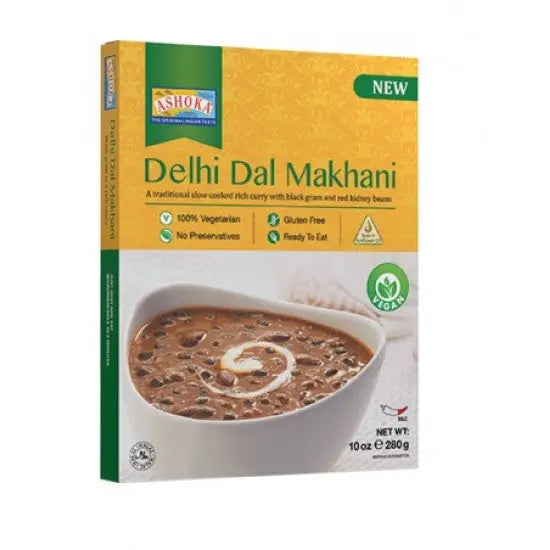 ASHOKA India Delhi Dal Makhani spiced preparation with black gram kidney beans 280 g ASHOKA