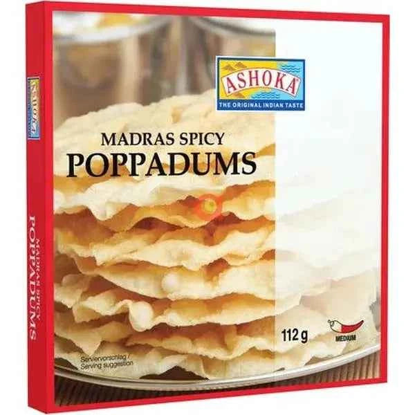 ASHOKA India Poppadums madras spicy 112 g