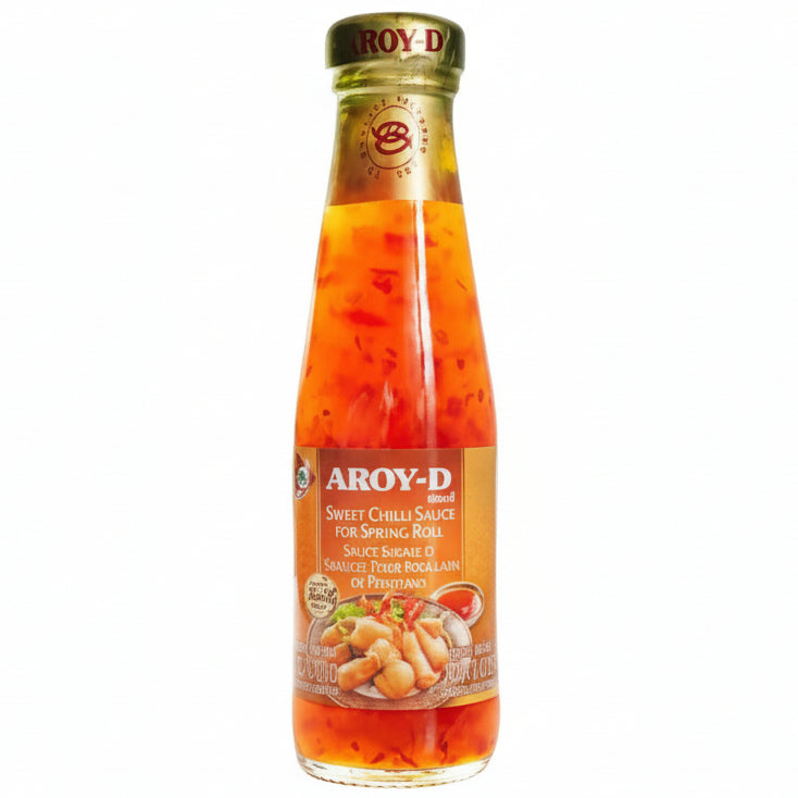 Aroy-D Sweet Chilli Sauce for Spring roll 240g/ Saldā čili mērce spring roll 240g