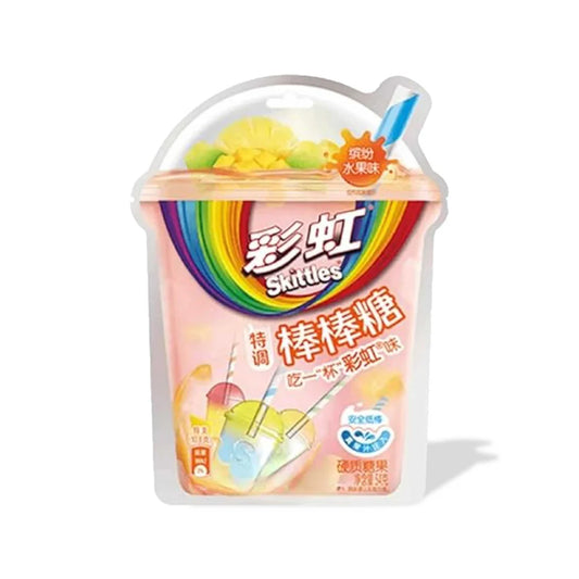 Skittles Real Fruit Lolipop 432g/ Skittles īsto augļu lípops 432g