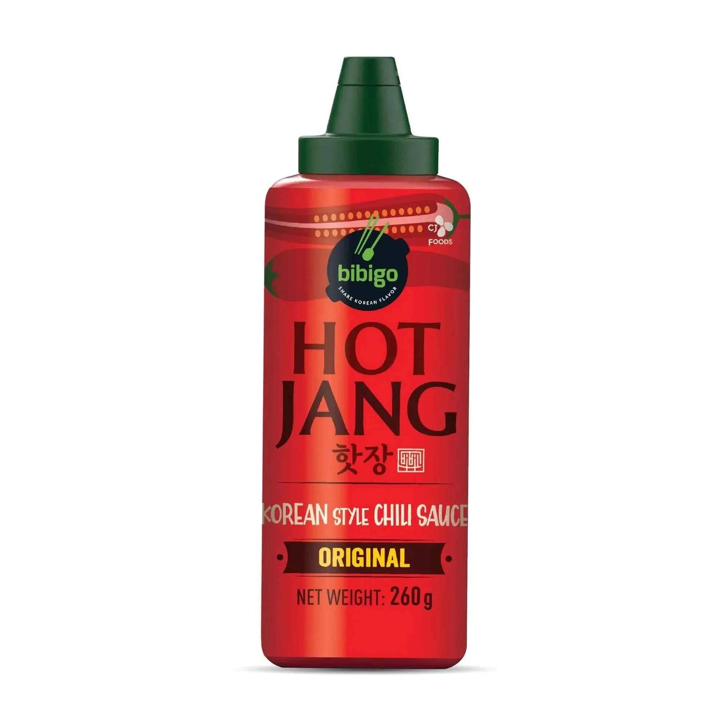 BIBIGO Hot Jang Korean Chilli Sauce Original 260g/ BIBIGO korejiešu čili mērce Original 260g