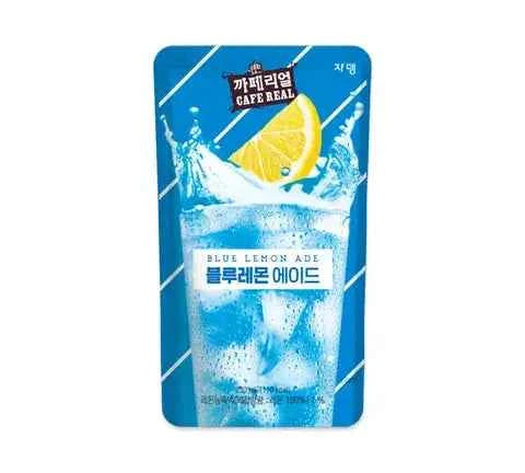 CAFE REAL Blue Lemon Ade 230ml/ CAFE REAL Zilā Citrona Ade 230ml