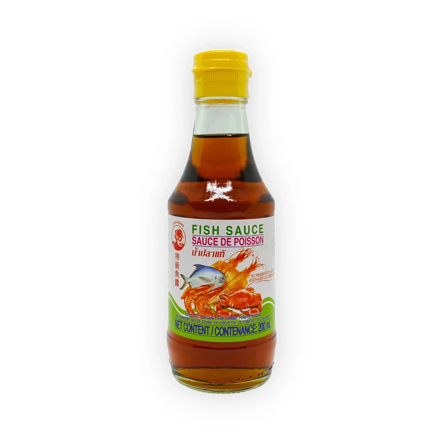 COCK Fish sauce (68% anchovy) 200 ml Cock