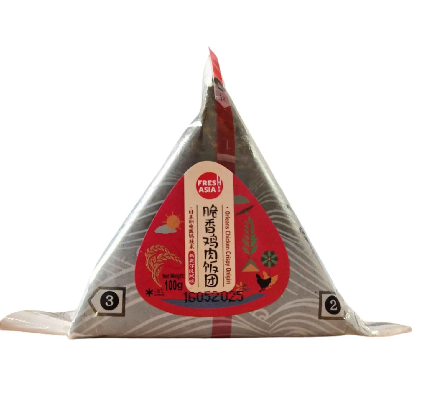 Orleans Chicken Crispy Onigiri/ Orleans Krauķšķīgās Vistas Onigiri