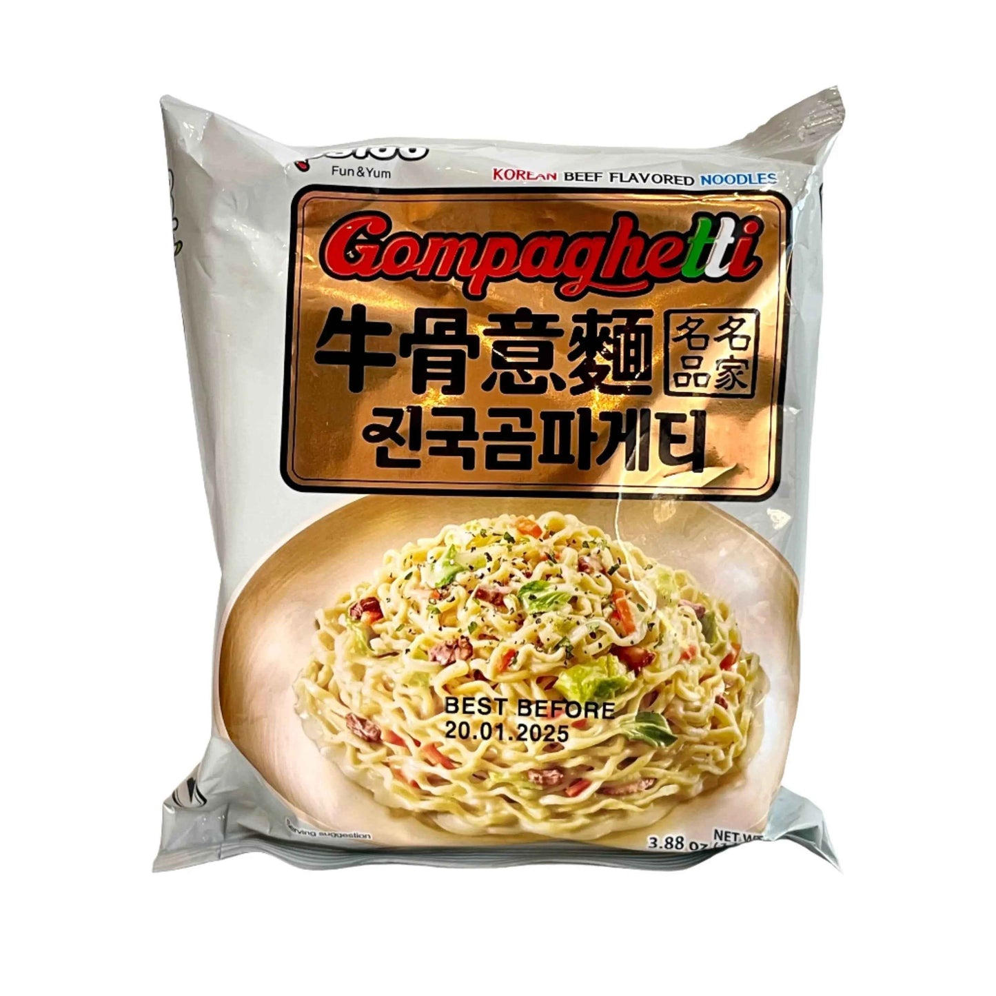 Gompaghetti Instant Noodles 110g/ Gompaghetti Ātrās Nūdeles 110g