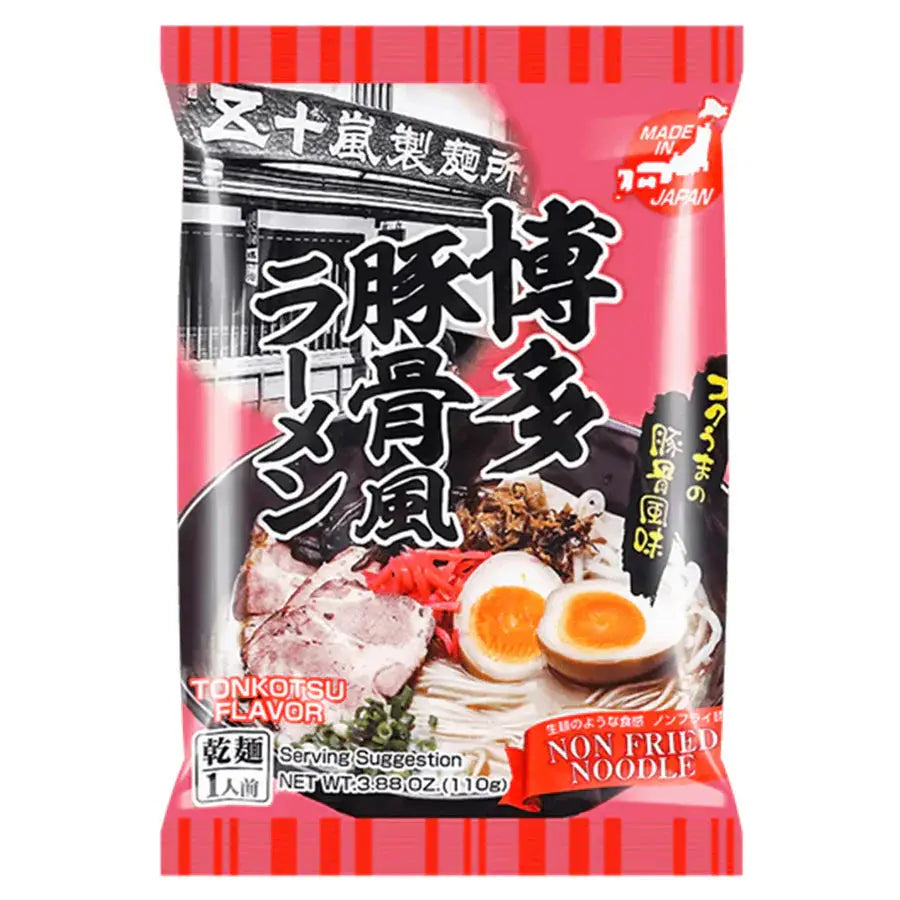 IGARASHI SEIMEN Japan Noodles instant Ramen Hakata Tonkotsu Ramen 110 g - Oishii Asian Mart