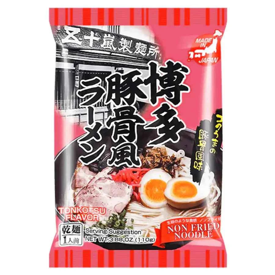 IGARASHI SEIMEN Hakata Tonkotsu Ramen 110g/ IGARASHI SEIMEN Hakata tonkotsu ramens 110g