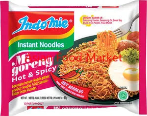 INDOMIE Instant noodles Mi Goreng Pedas Hot 80 g INDOMIE