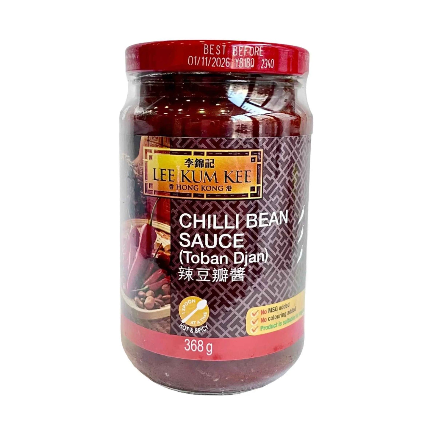 Chilli Bean Sauce Toban Djan 368g/ Čili Pupiņu Mērce Toban Djan 368g