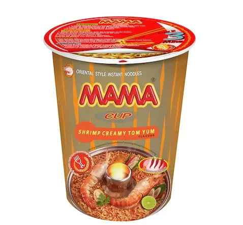 MAMA Instant cup noodles Tom Yum creamy 70 g