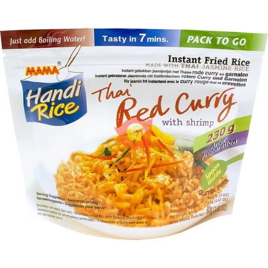 MAMA  Instant rice fried red curry shrimp 80 g MAMA