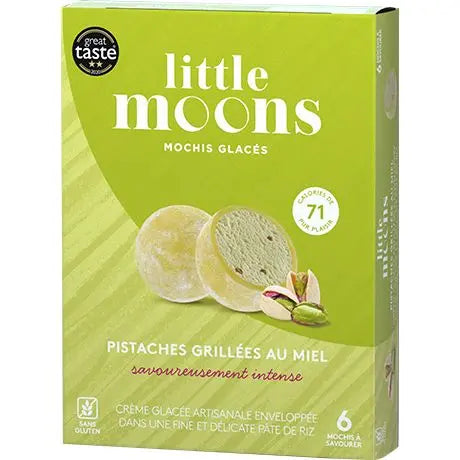 Mochi Ice Cream Honey Roasted Pistachio 192 g - Oishii Asian Mart
