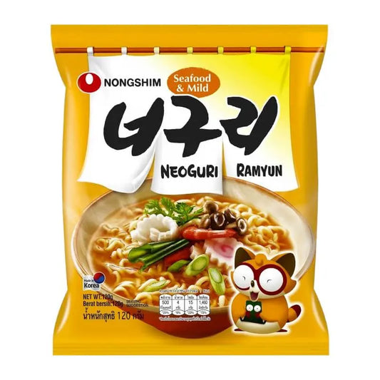 NONGSHIM Instant Noodle Neoguri Mild/ NONGSHIM ātri pagatavojamās nūdeles Neoguri maigs - Oishii Asian Mart