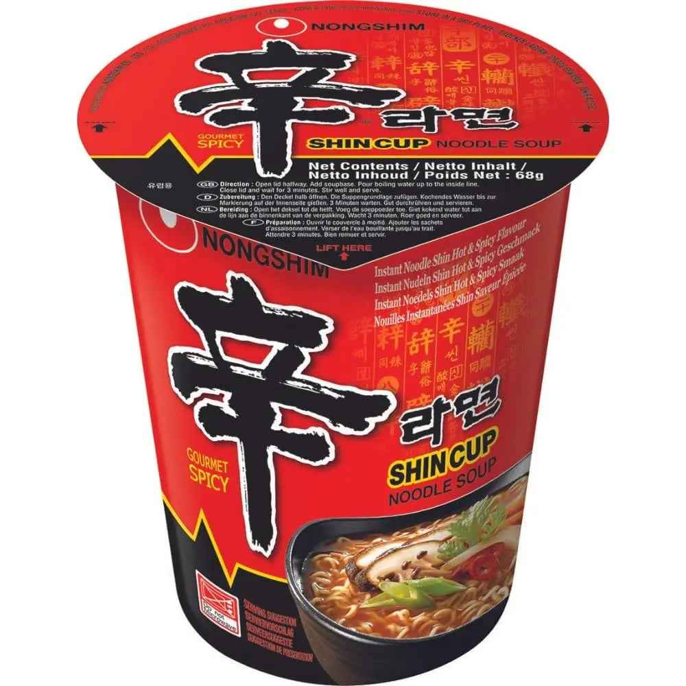 nooNongshim Shin Ramyun KR Instant cup noodles hot 68 g
