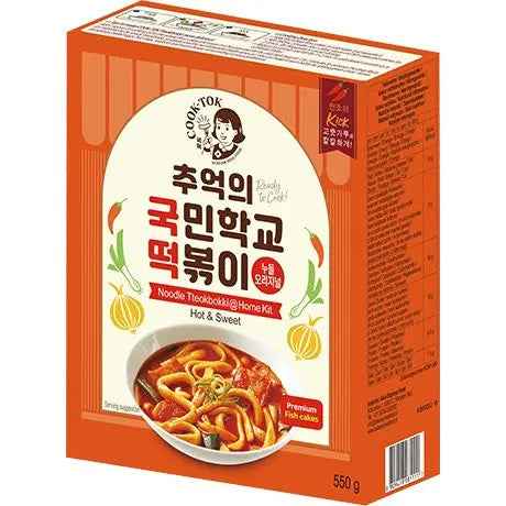 Noodle Topokki Home Kit Hot & Sweet 550 g