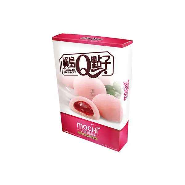 Q Strawberry Mochi Cake TW/ Q zīmola zemeņu Mochi kūka