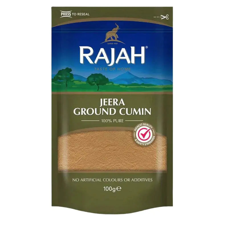 RAJAH India Jeera Ground Cumin 100 g RAJAH