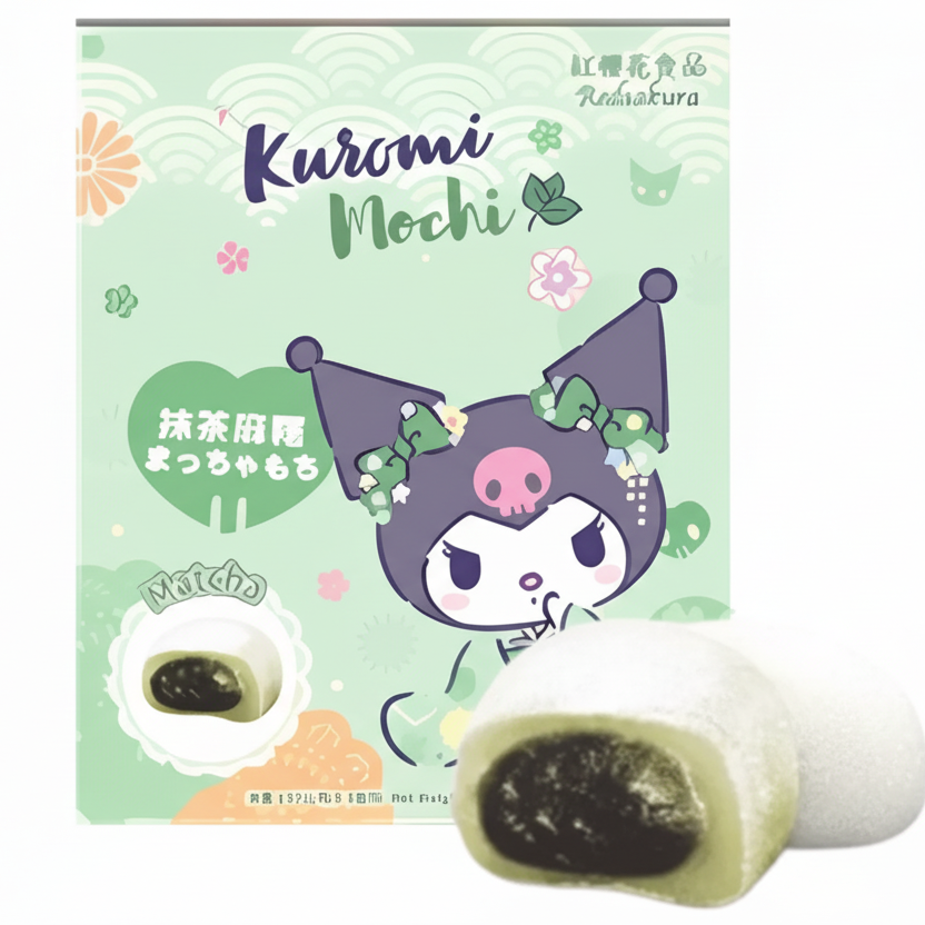 RS Kuromi Matcha Mochi 120g/ RS Kuromi matcha moči 120 g