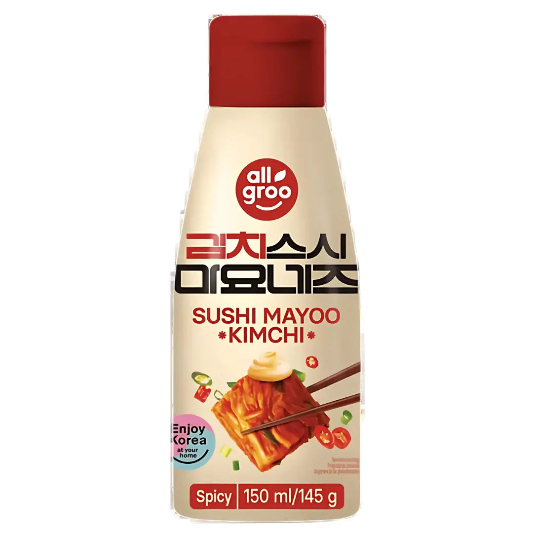ALLGROO Sushi Mayoo Kimchi 150ml/ ALLGROO Suši majonēze Kimči 150ml - Oishii Asian Mart